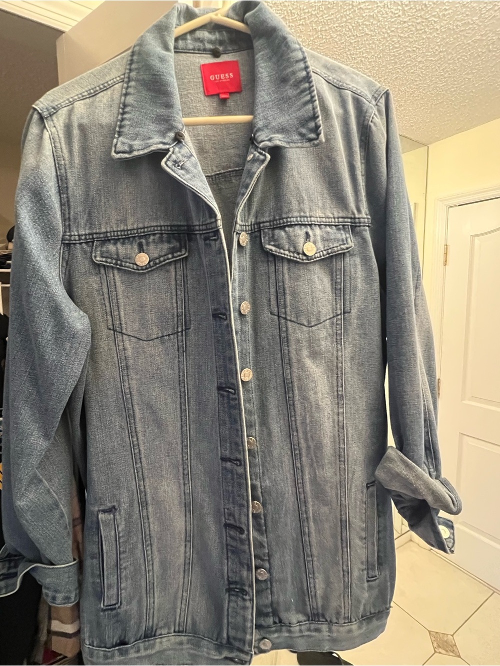 GUESS Oversized Denim Jacket – Size M/ L